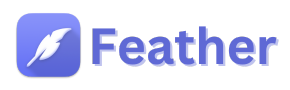 feather app logo